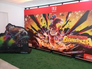 donkey kong bananza, evento de lançamento