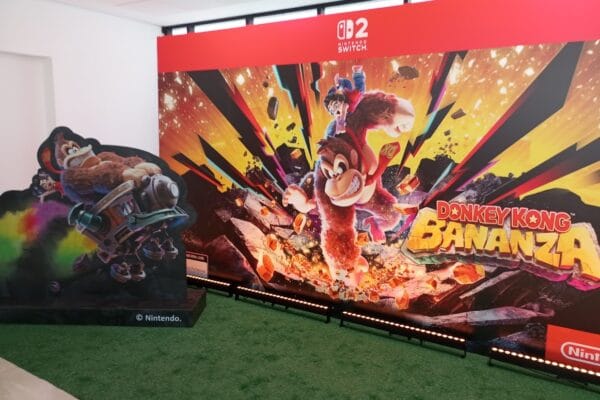 donkey kong bananza, evento de lançamento