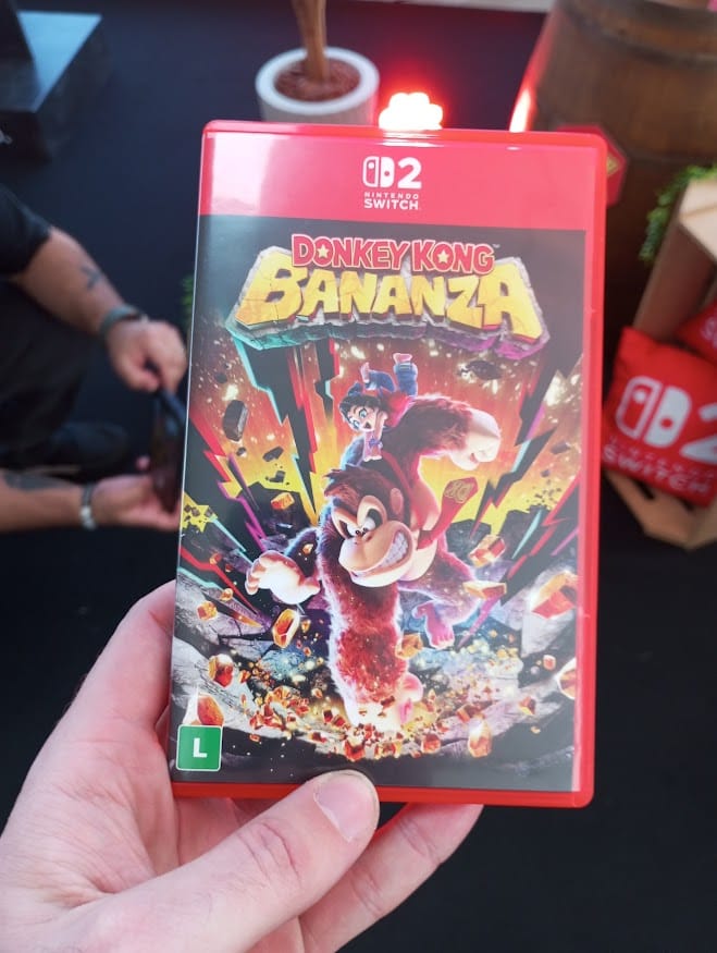 donkey kong bananza, evento de lançamento