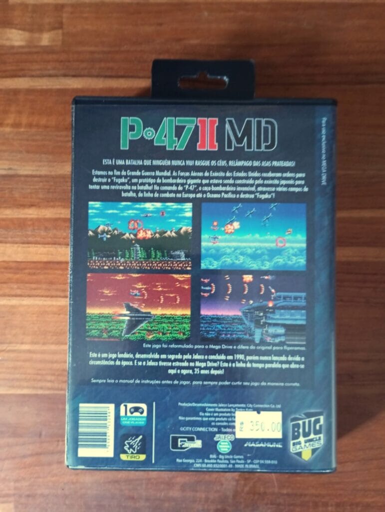 big uncle games, bug, p-47 ii md