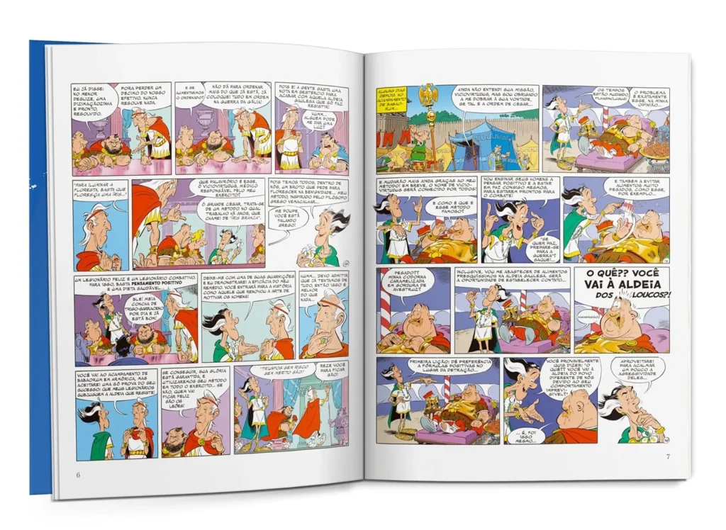 asterix, o lírio branco