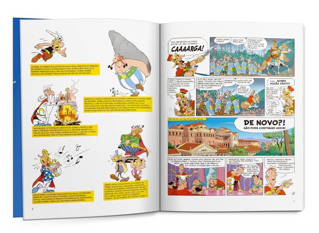 asterix, o lírio branco