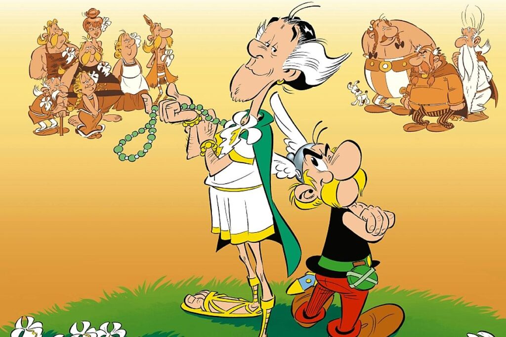 asterix, o lírio branco