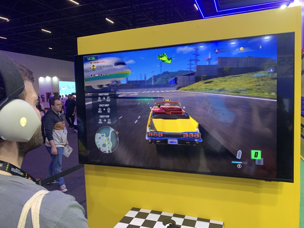 Tela de Crazy Taxi: World Tour