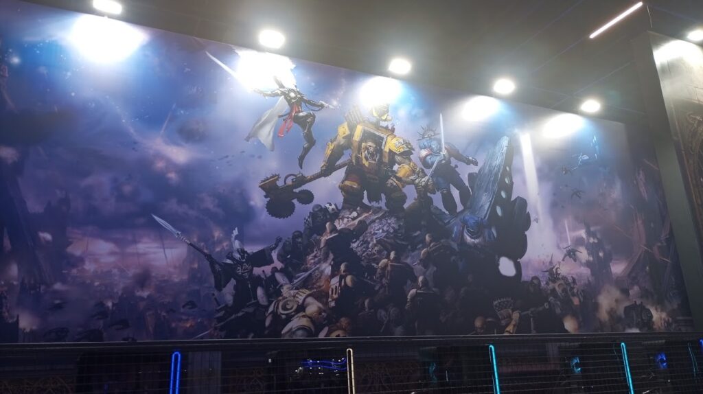 Estande de Total War: WARHAMMER 40,000 na BGS 2026